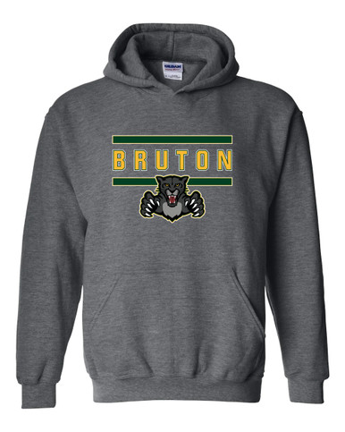 Bruton Panthers Mascot #4 Men's Hoodie