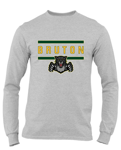 Bruton Panthers Mascot #4 Men's Premium LS T-Shirt