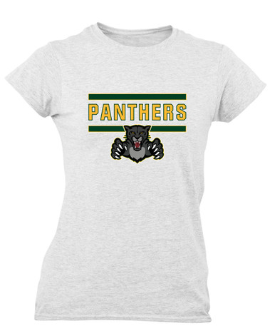 Bruton Panthers Mascot #5 Women's SS T-Shirt