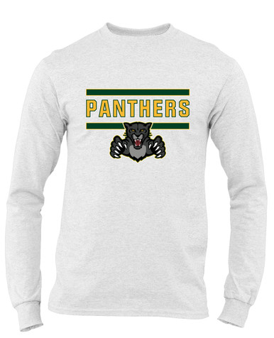 Bruton Panthers Mascot #5 Men's Premium LS T-Shirt