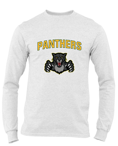 Bruton Panthers Mascot #6 Men's LS T-Shirt