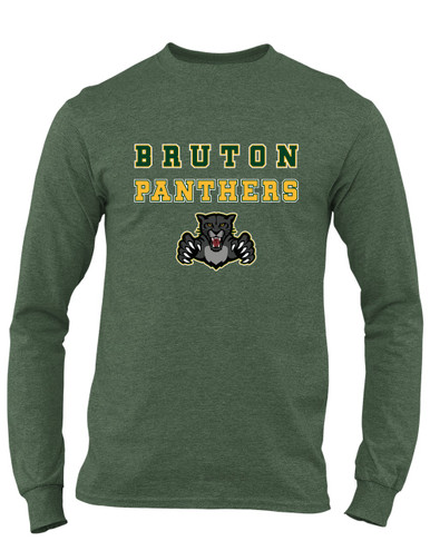 Bruton Panthers Spirit Men's LS T-Shirt