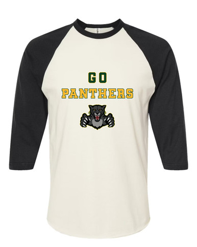 Bruton Panthers Go Team Men's Baseball T-Shirt