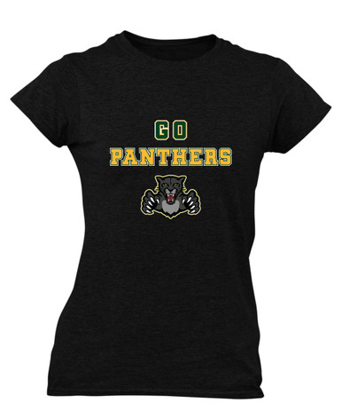 Bruton Panthers Go Team Women's Premium SS T-Shirt