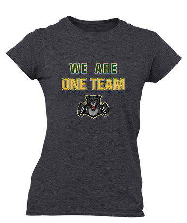 Bruton Panthers We Are One Team Women's Premium SS T-Shirt
