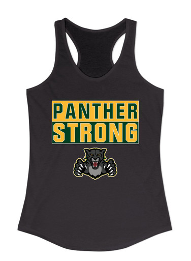 Bruton Panthers Strong #1 Women's Tank Top