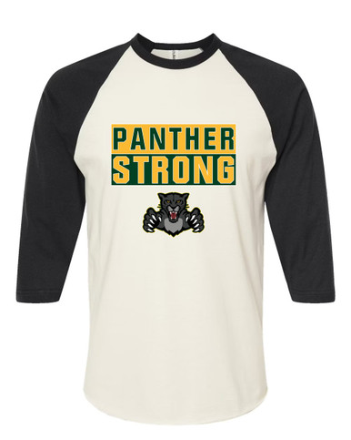 Bruton Panthers Strong #1 Women's Baseball T-Shirt