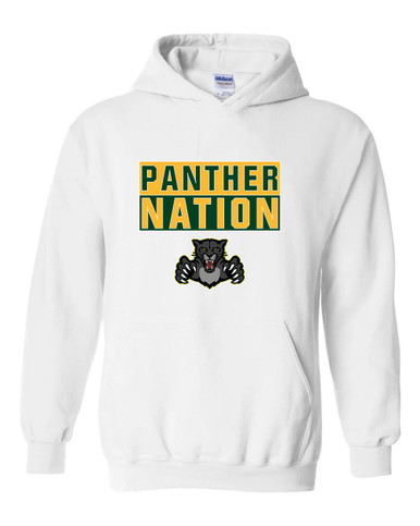 Bruton Panthers Nation #1 Men's Hoodie