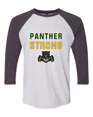 Bruton Panthers Strong #2 Women's Baseball T-Shirt