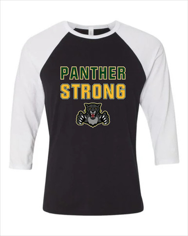 Bruton Panthers Strong #2 Men's Baseball T-Shirt