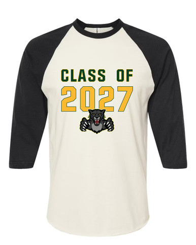 Bruton Panthers Class of 2027 Men's Baseball T-Shirt