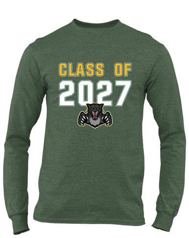 Bruton Panthers Class of 2027 Men's Premium LS T-Shirt