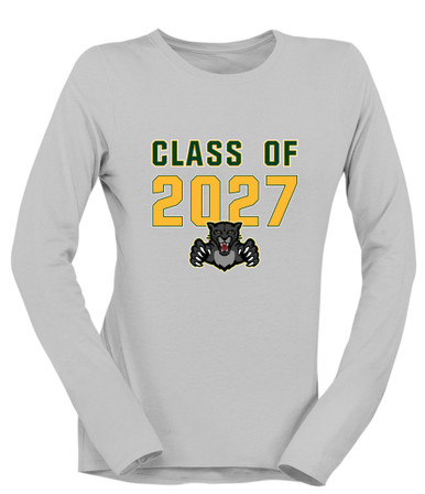 Bruton Panthers Class of 2027 Women's LS T-Shirt