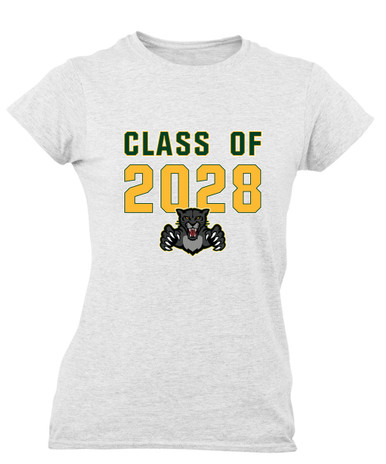 Bruton Panthers Class of 2028 Women's Premium SS T-Shirt