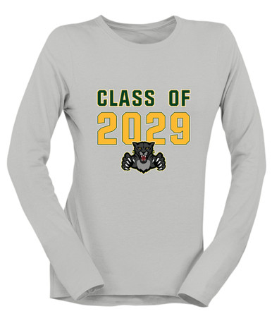 Bruton Panthers Class of 2029 Women's Premium LS T-Shirt