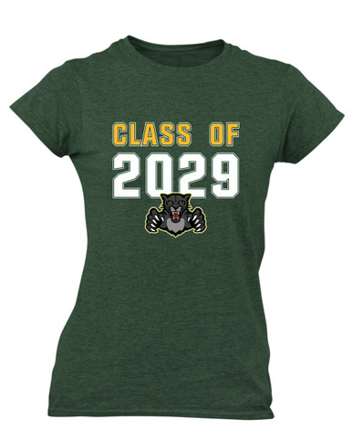 Bruton Panthers Class of 2029 Women's Premium SS T-Shirt