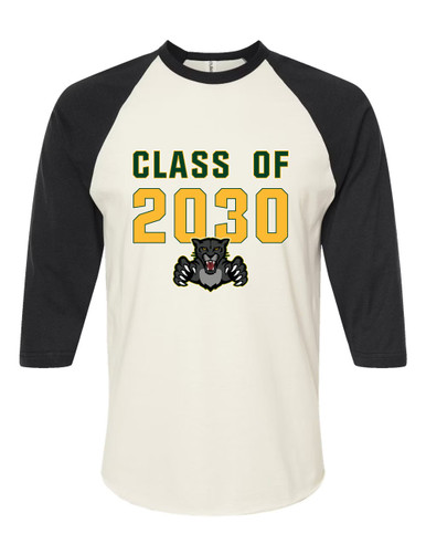 Bruton Panthers Class of 2030 Women's Baseball T-Shirt