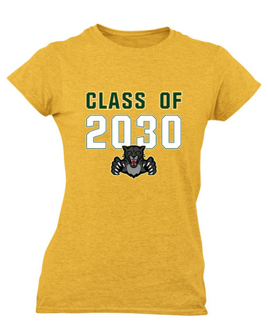 Bruton Panthers Class of 2030 Women's Premium SS T-Shirt