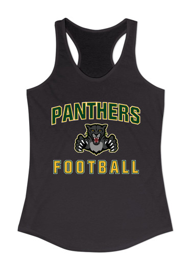 Bruton Panthers Football #1 Women's Tank Top