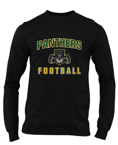 Bruton Panthers Football #1 Men's LS T-Shirt
