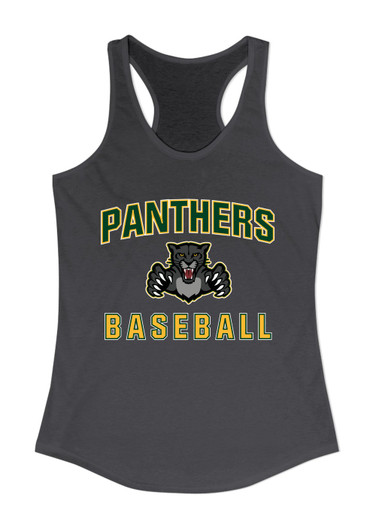 Bruton Panthers Baseball #1 Women's Tank Top