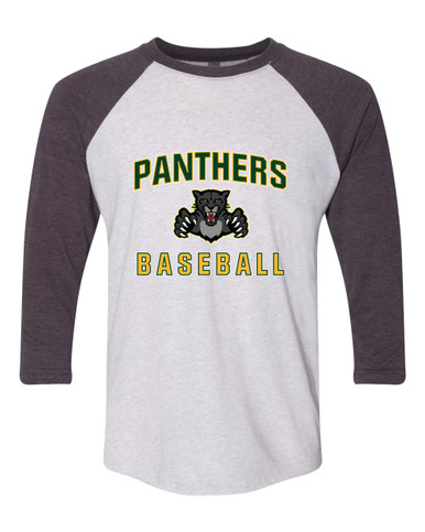 Bruton Panthers Baseball #1 Men's Baseball T-Shirt