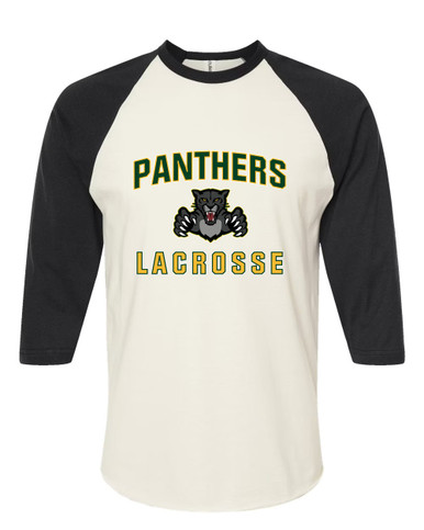 Bruton Panthers Lacrosse Women's Baseball T-Shirt