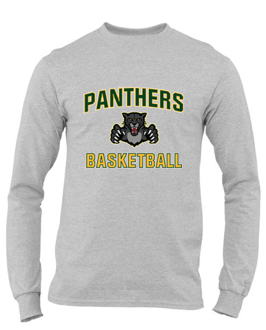 Bruton Panthers Basketball #1 Men's Premium LS T-Shirt