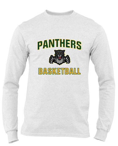 Bruton Panthers Basketball #1 Men's LS T-Shirt