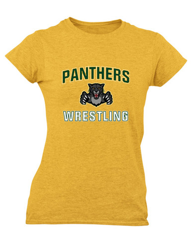 Bruton Panthers Wrestling Women's Premium SS T-Shirt