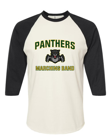 Bruton Panthers Marching Band Women's Baseball T-Shirt