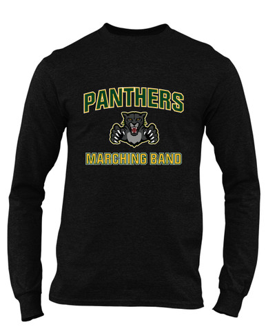 Bruton Panthers Marching Band Men's LS T-Shirt