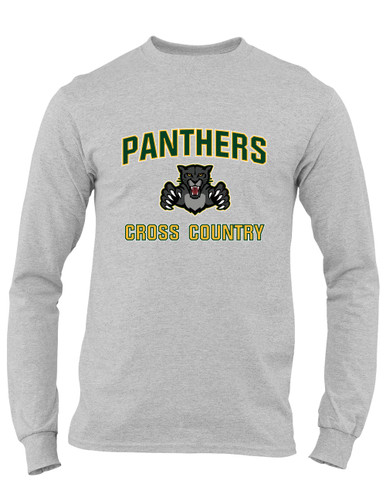 Bruton Panthers Cross Country Men's LS T-Shirt