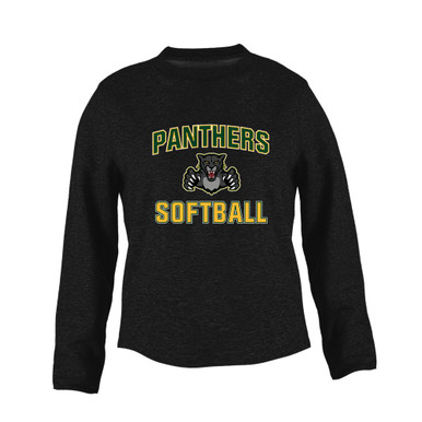 Bruton Panthers Softball #1 Women's Sweatshirt