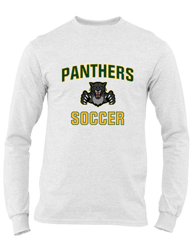 Bruton Panthers Soccer #1 Men's LS T-Shirt