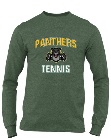 Bruton Panthers Tennis Men's LS T-Shirt