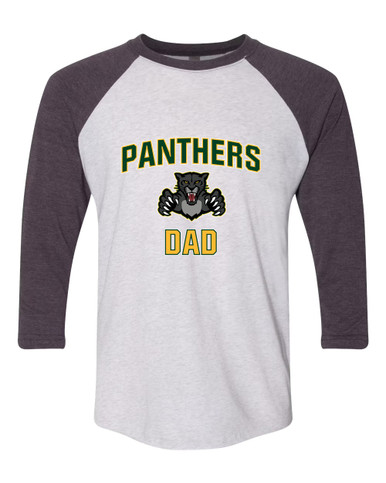 Bruton Panthers Dad Men's Baseball T-Shirt