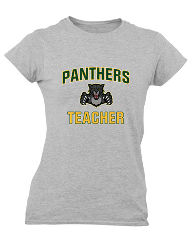 Bruton Panthers Teacher Women's SS T-Shirt