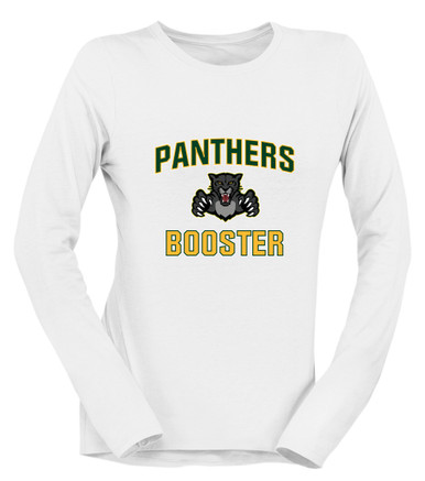 Bruton Panthers Booster Women's LS T-Shirt