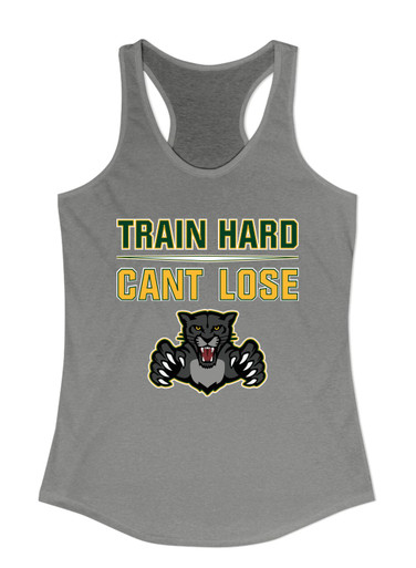 Bruton Panthers Train Hard, Can't Lose Women's Tank Top