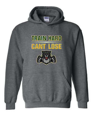 Bruton Panthers Train Hard, Can't Lose Men's Hoodie