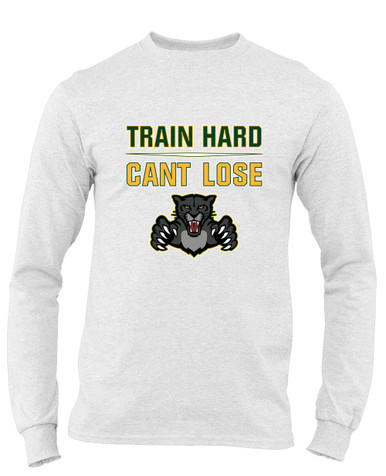 Bruton Panthers Train Hard, Can't Lose Men's Premium LS T-Shirt