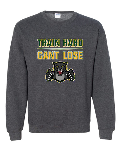Bruton Panthers Train Hard, Can't Lose Men's Sweatshirt