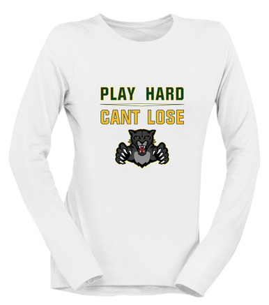 Bruton Panthers Play Hard, Can't Lose Women's Premium LS T-Shirt