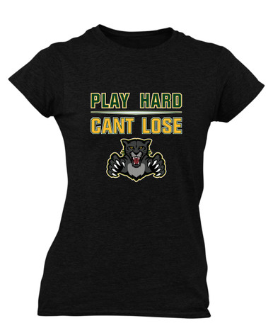 Bruton Panthers Play Hard, Can't Lose Women's SS T-Shirt