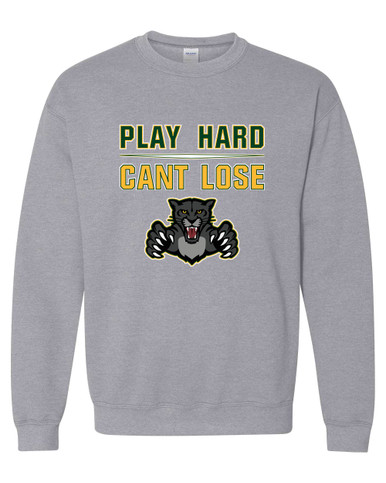 Bruton Panthers Play Hard, Can't Lose Men's Sweatshirt