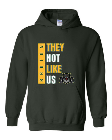 Bruton Panthers They Not Like Us #1 Men's Hoodie