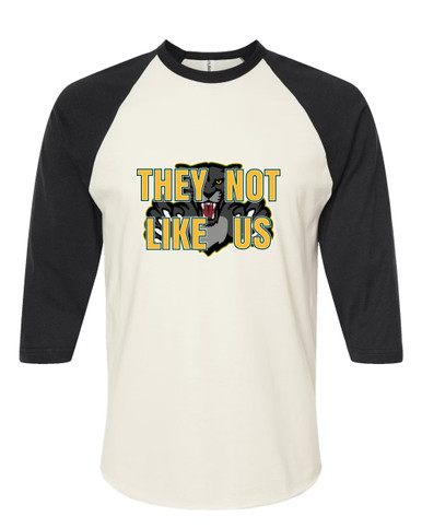 Bruton Panthers They Not Like Us #2 Men's Baseball T-Shirt