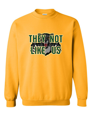 Bruton Panthers They Not Like Us #2 Men's Sweatshirt