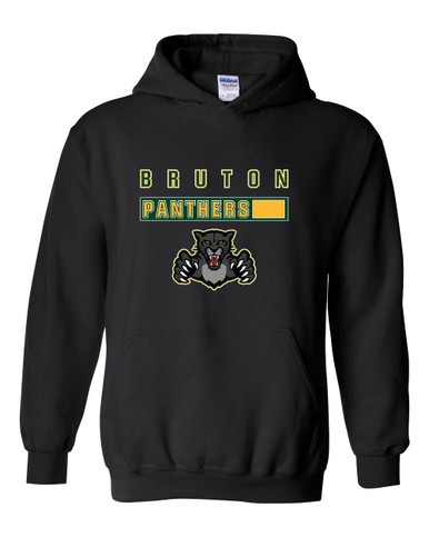 Bruton Panthers Mascot #7 Men's Hoodie